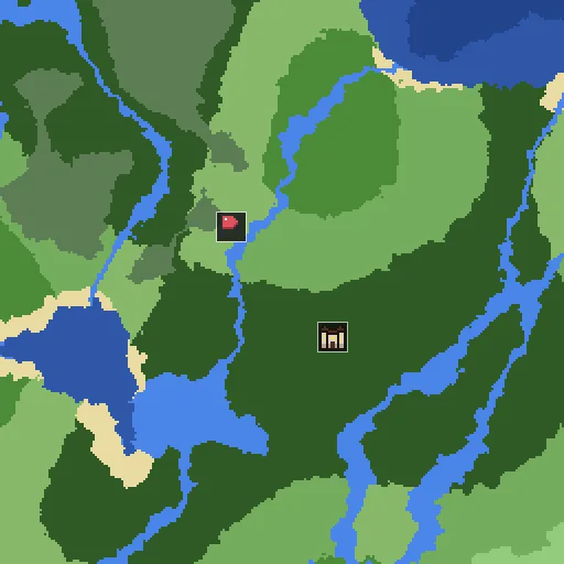 Map of seed -5629802837196162086: woodland mansion near spawn